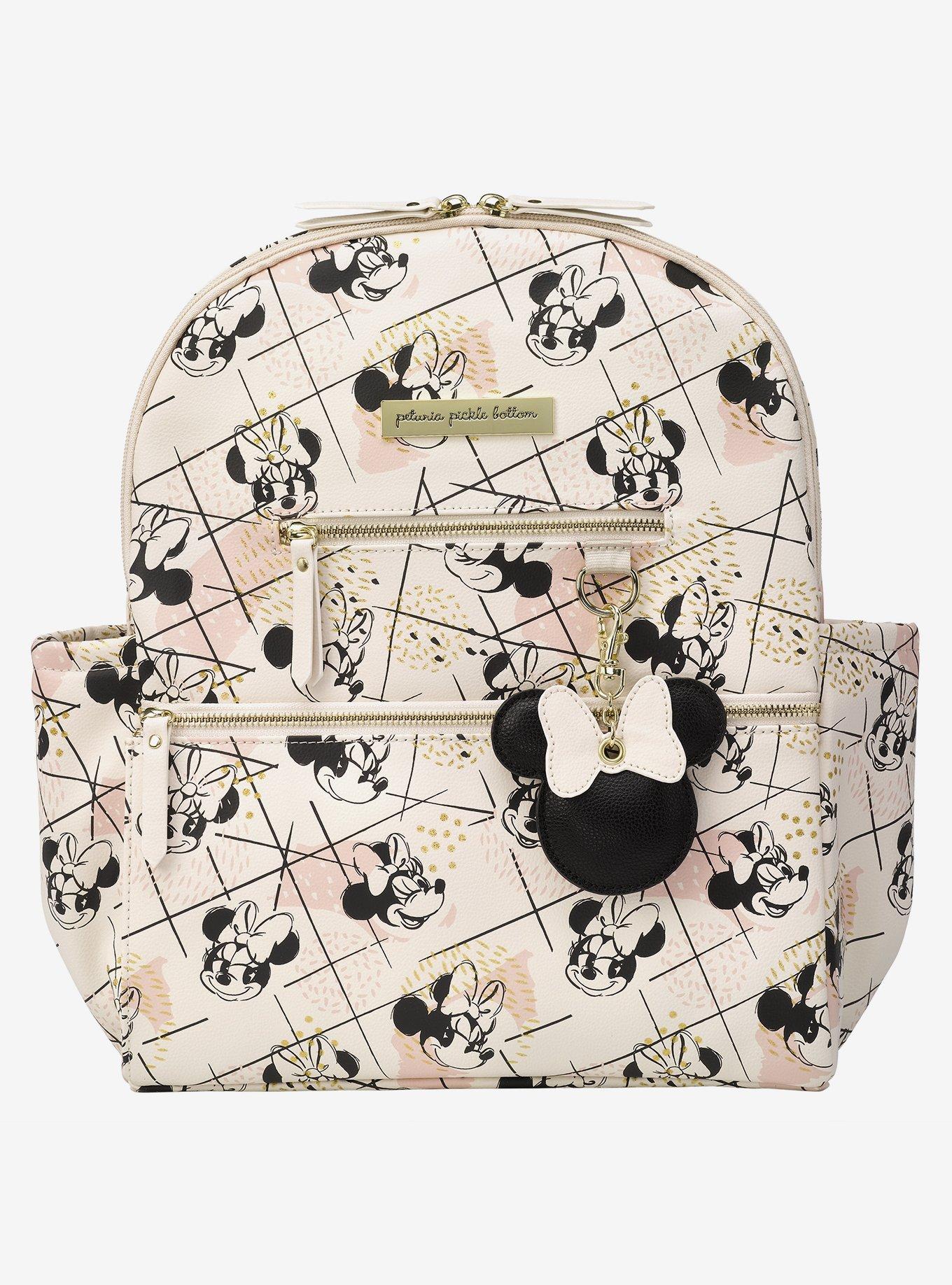 Petunia Pickle Bottom Disney Minnie Mouse Shimmery Ace Backpack Diaper Bag, , hi-res