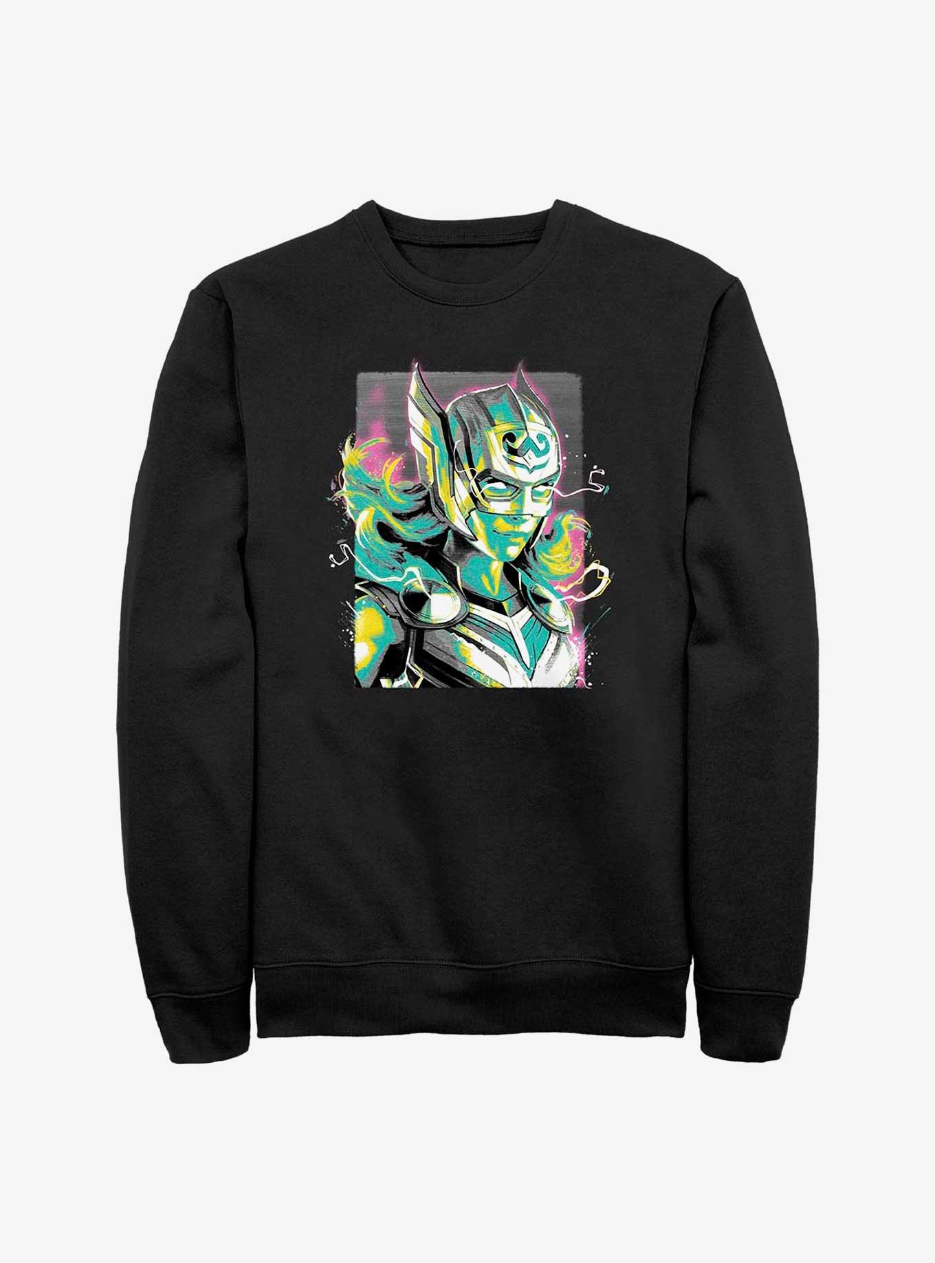 Marvel Thor: Love And Thunder Lady Thor Pastel Sweatshirt, , hi-res