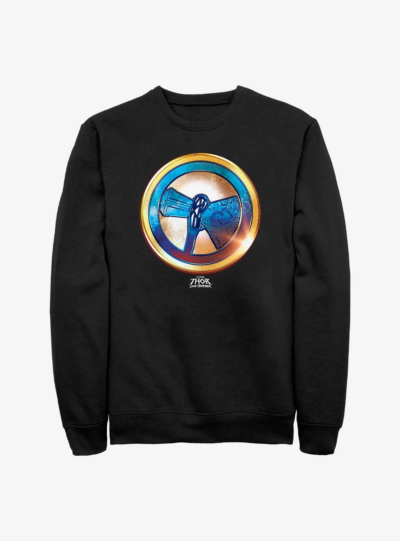 Marvel Thor: Love And Thunder Stormbreaker Sweatshirt, BLACK, hi-res