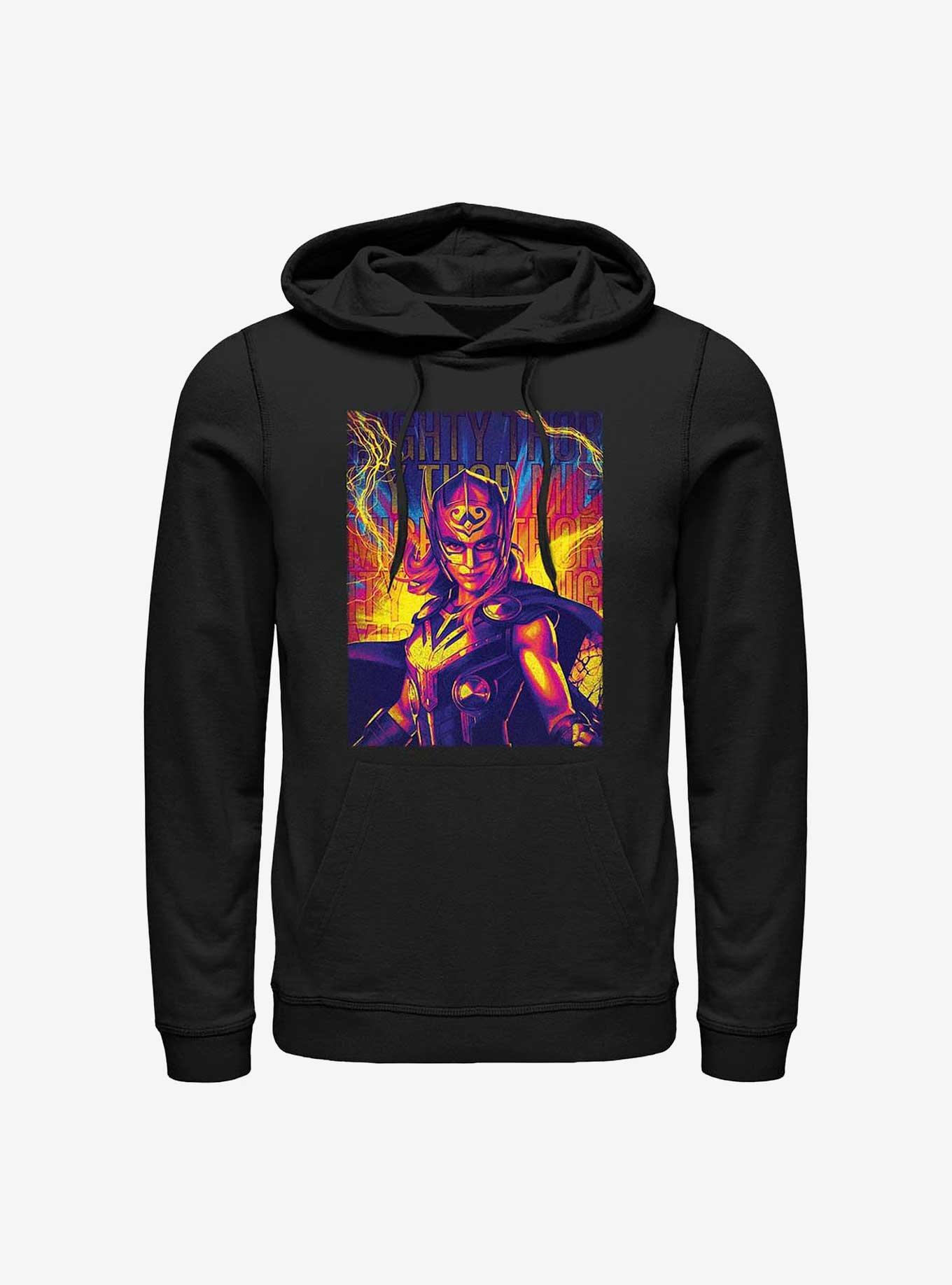 Marvel Thor: Love And Thunder Mighty Thor Lightning Hoodie, , hi-res