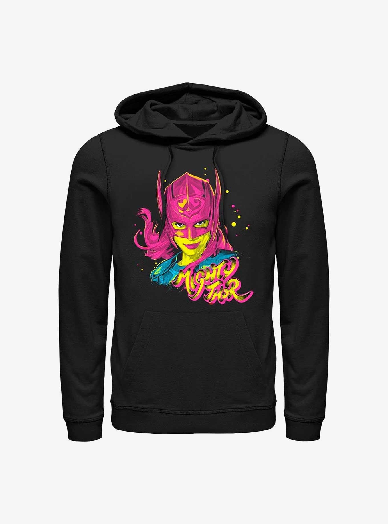 Marvel Thor: Love And Thunder Pop Art Mighty Thor Hoodie, BLACK, hi-res