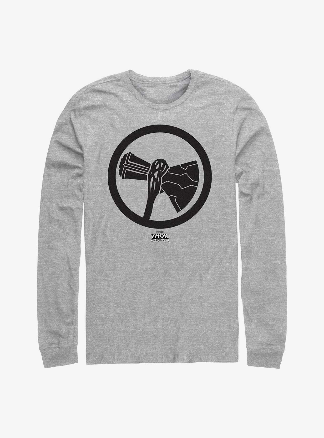 Marvel Thor: Love And Thunder Stormbreaker Long Sleeve T-Shirt, ATH HTR, hi-res