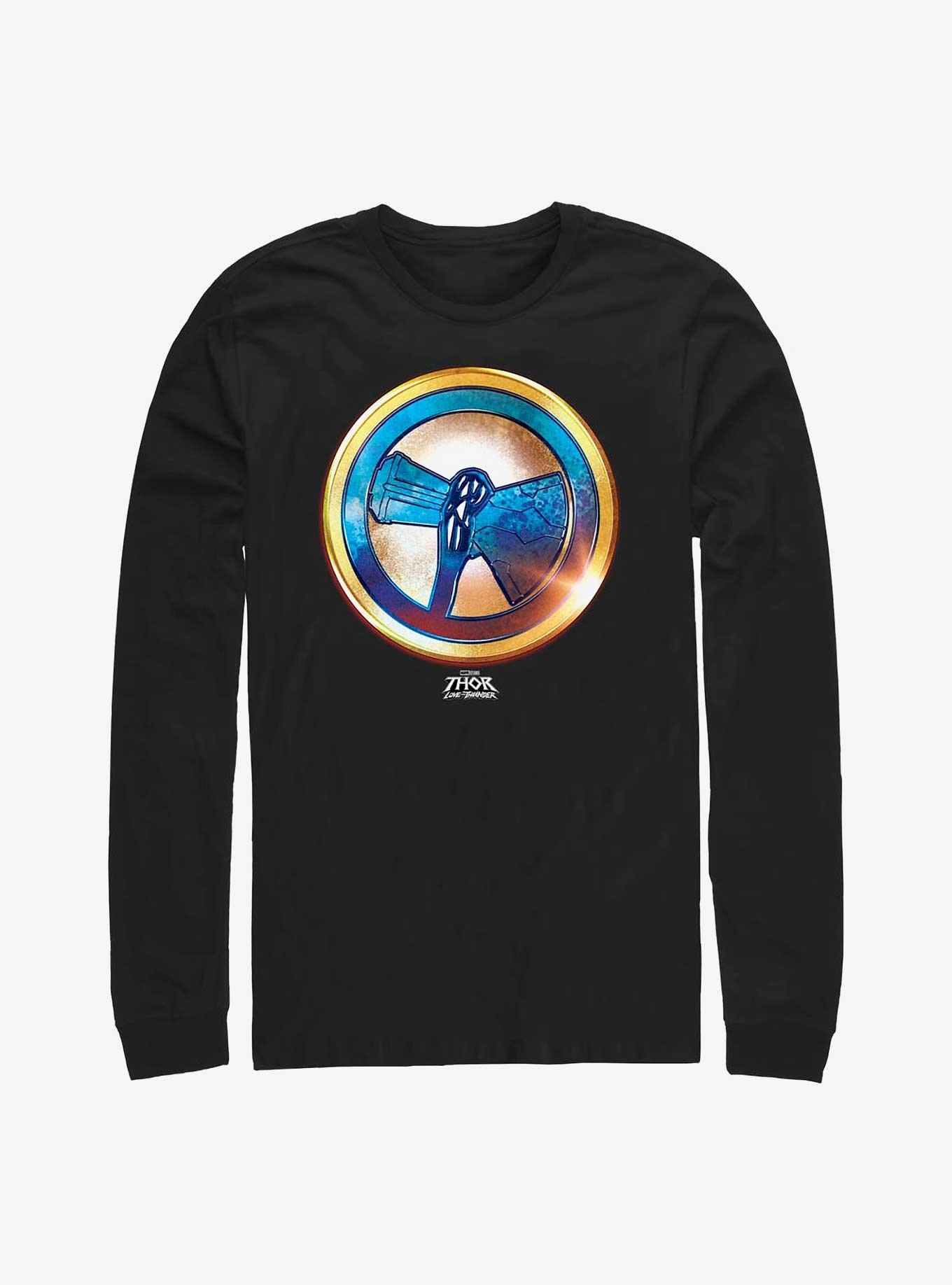 Marvel Thor: Love And Thunder Stormbreaker Long Sleeve T-Shirt, BLACK, hi-res