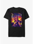 Marvel Thor: Love And Thunder Mighty Thor Lightning T-Shirt, BLACK, hi-res