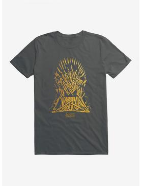 Game Of Thrones The Throne Outline T-Shirt, CHARCOAL, hi-res