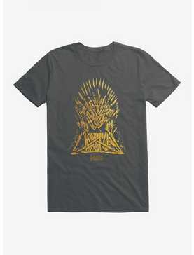 Game Of Thrones The Throne Outline T-Shirt, CHARCOAL, hi-res