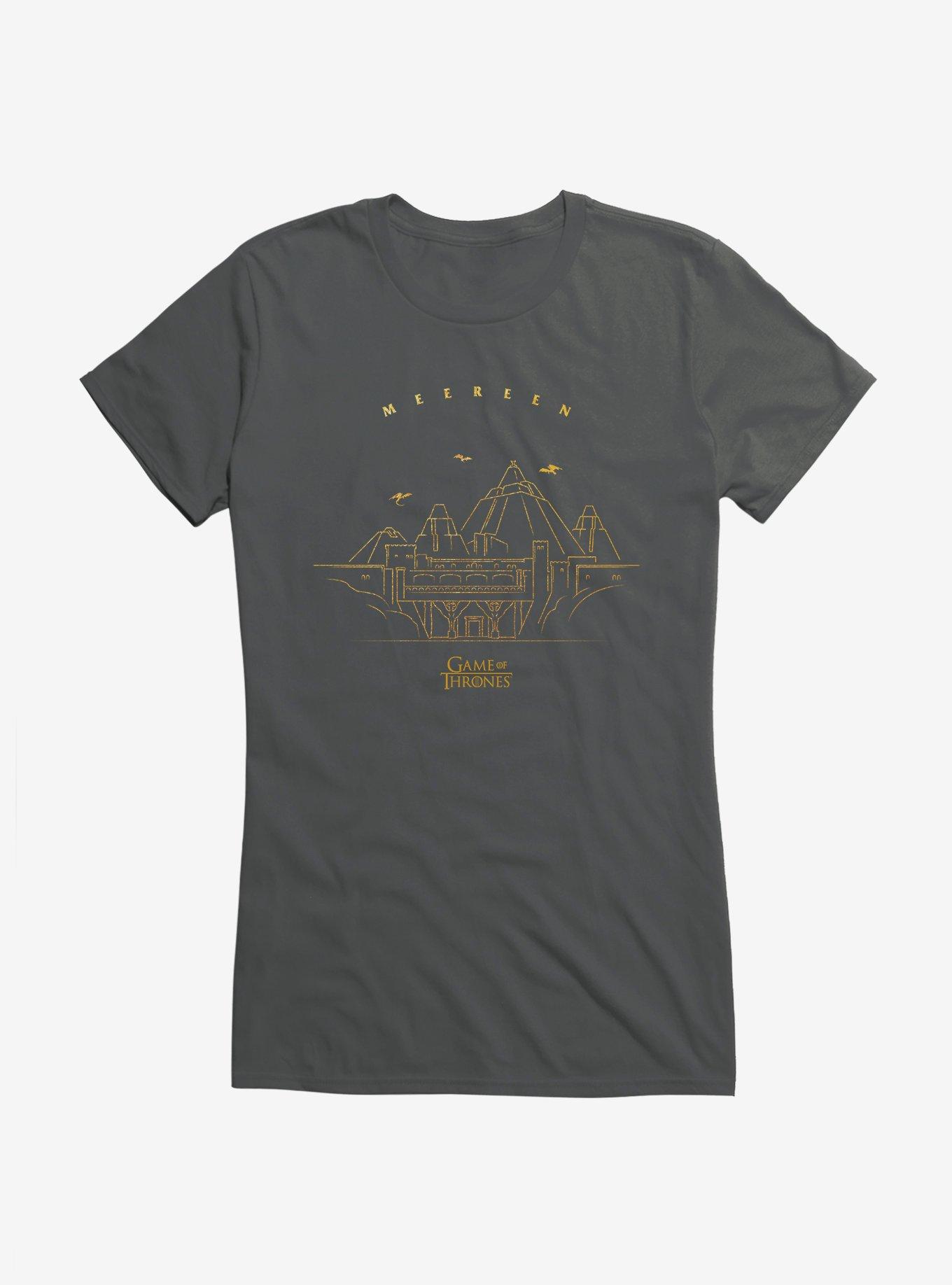 Game Of Thrones Mereen Outline Girls T-Shirt, , hi-res