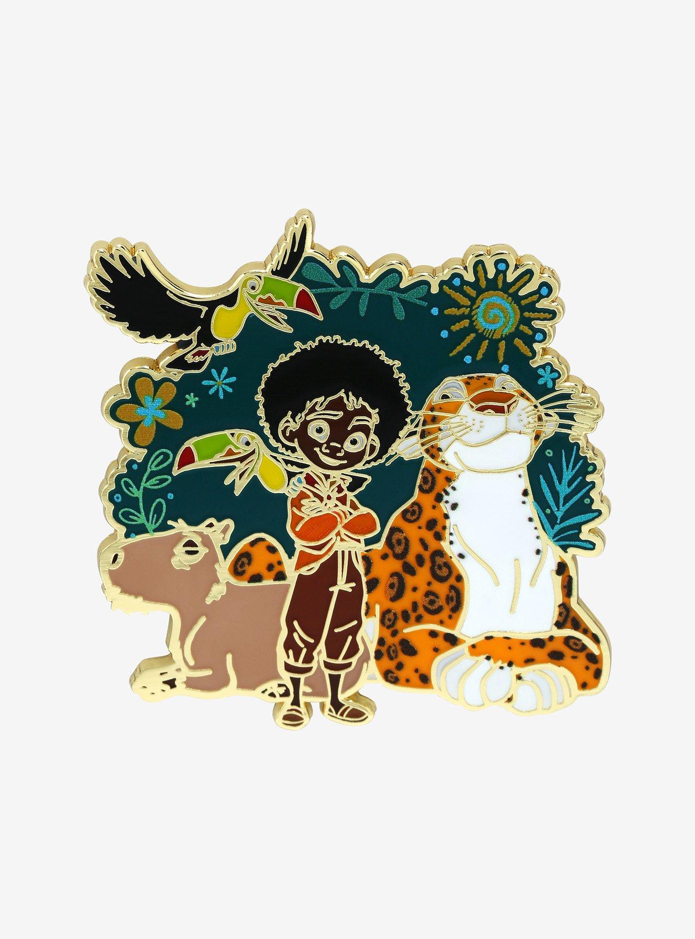 Disney Encanto Antonio & Animals Enamel Pin - BoxLunch Exclusive, , hi-res
