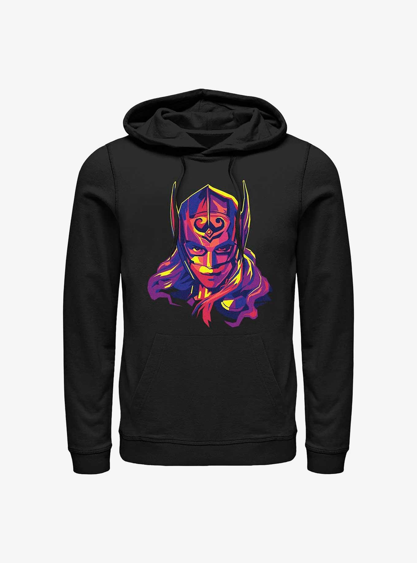 Marvel Thor: Love And Thunder Lady Thor Hoodie, BLACK, hi-res