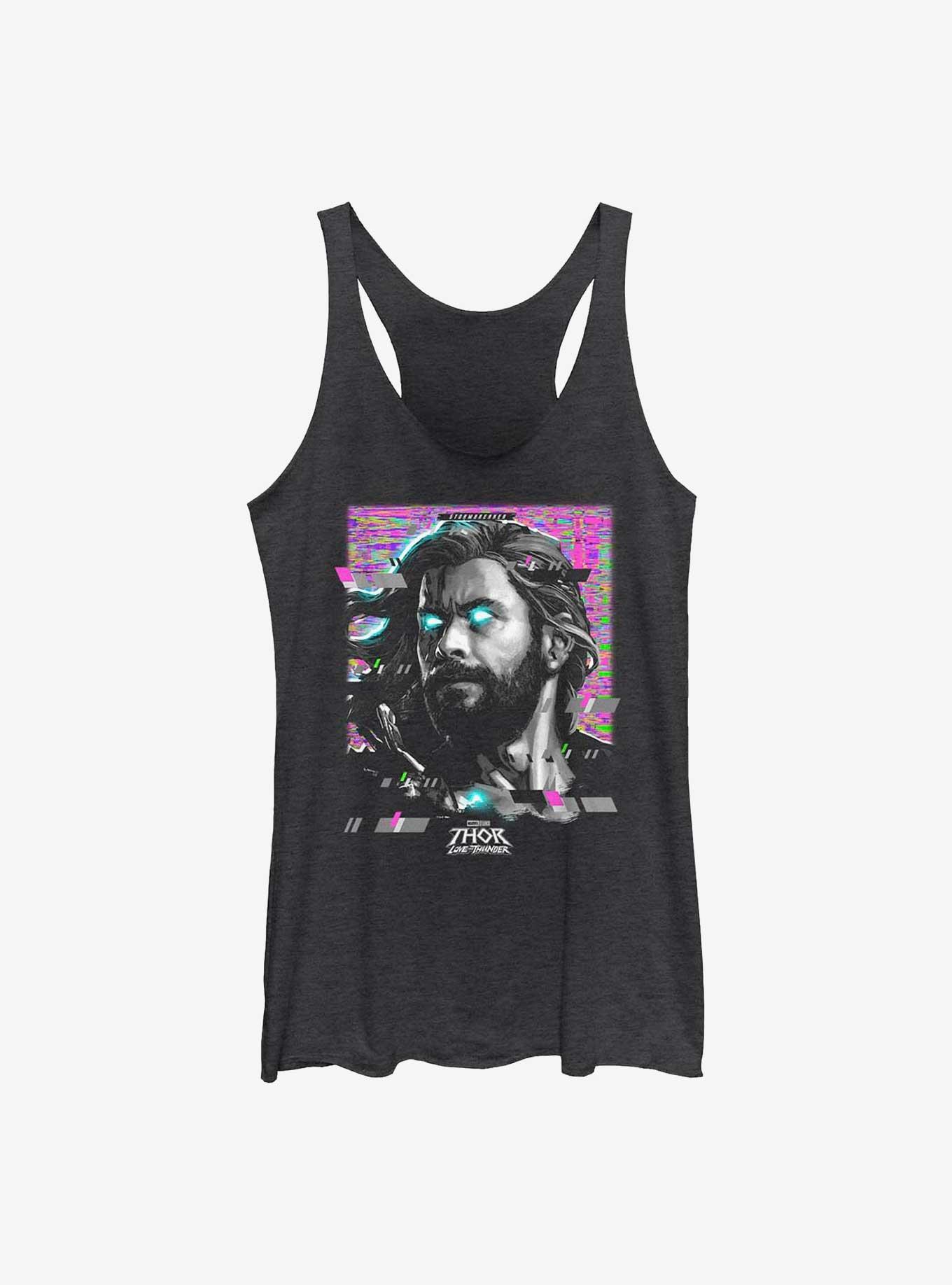 Marvel Thor: Love And Thunder Glitch Thor Womens Tank Top, , hi-res