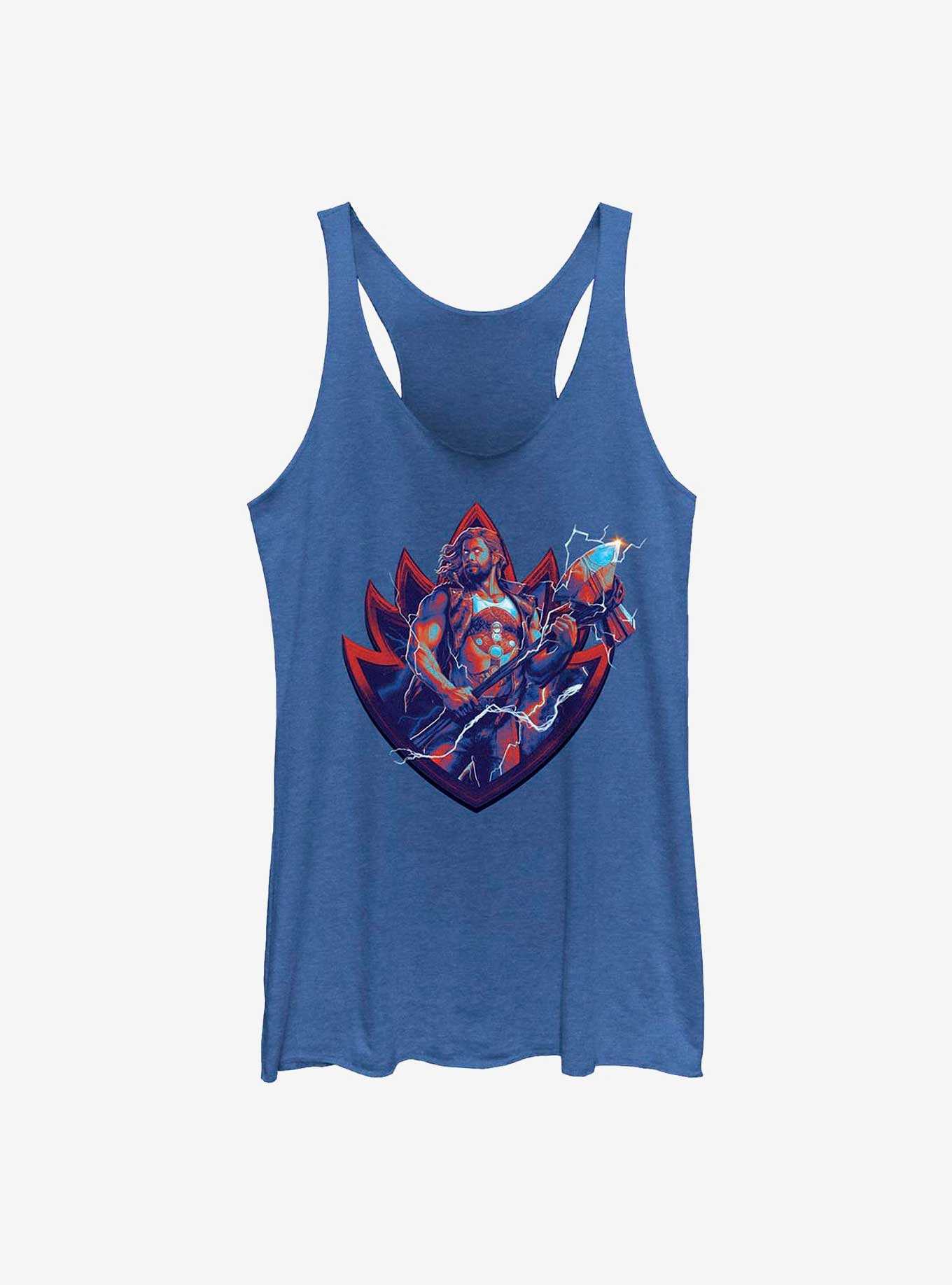 Marvel Thor: Love And Thunder Guardian Thor Badge Womens Tank Top, , hi-res