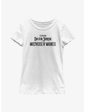 Marvel Doctor Strange In The Multiverse Of Madness Simple Logo Youth Girls T-Shirt, , hi-res
