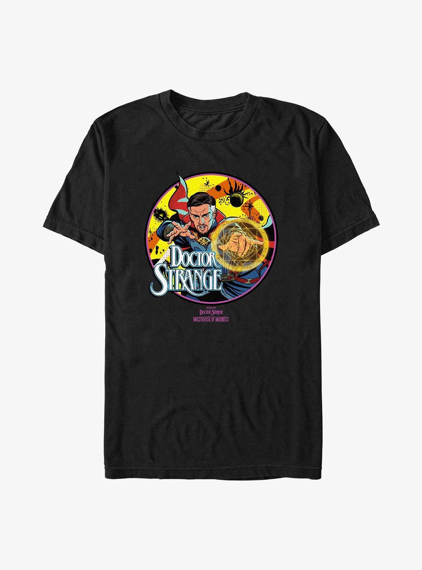 Marvel Doctor Strange In The Multiverse Of Madness Hero Badge T-Shirt, BLACK, hi-res
