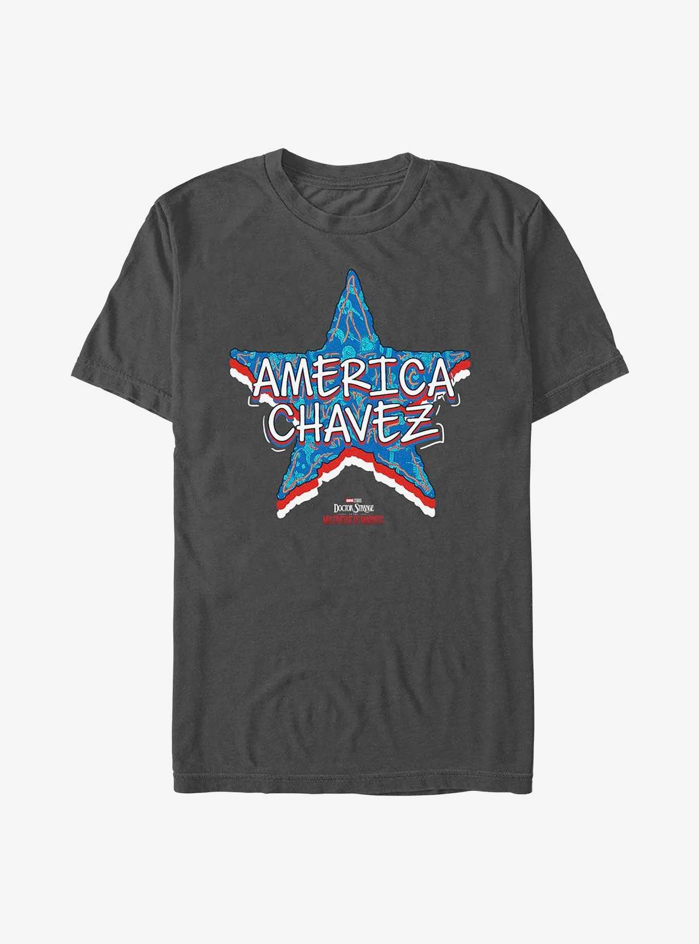 Marvel Doctor Strange In The Multiverse Of Madness Star America Chavez T-Shirt, , hi-res