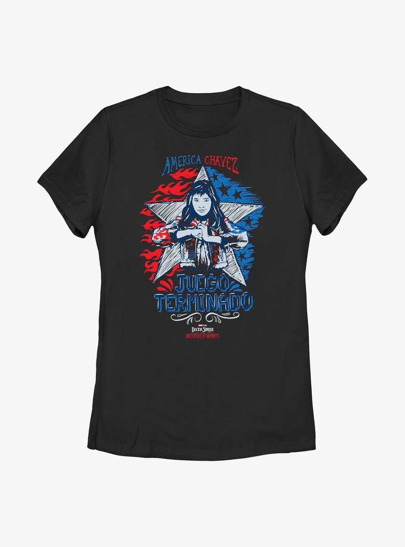 Marvel Doctor Strange In The Multiverse Of Madness Juego Terminado Womens T-Shirt, BLACK, hi-res