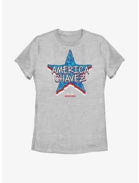 Marvel Doctor Strange In The Multiverse Of Madness Star America Chavez Womens T-Shirt, , hi-res