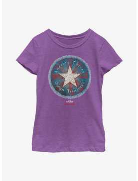 Marvel Doctor Strange In The Multiverse Of Madness America Chavez Badge Youth Girls T-Shirt, , hi-res