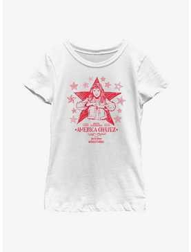 Marvel Doctor Strange In The Multiverse Of Madness Doodle America Chavez Youth Girls T-Shirt, , hi-res