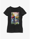 Marvel Doctor Strange In The Multiverse Of Madness Modern Comic Cover Youth Girls T-Shirt, BLACK, hi-res