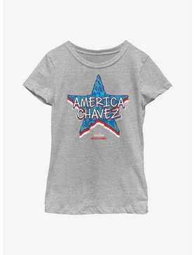 Marvel Doctor Strange In The Multiverse Of Madness Star America Chavez Youth Girls T-Shirt, , hi-res