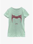 Marvel Doctor Strange In The Multiverse Of Madness Wanda Symbol Youth Girls T-Shirt, MINT, hi-res