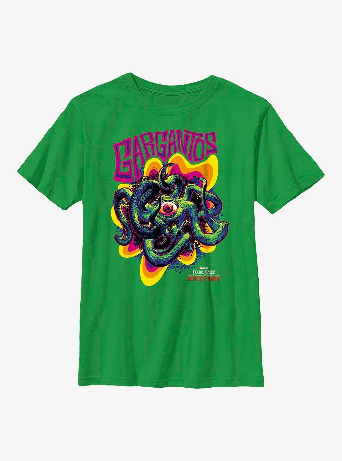 Marvel Doctor Strange In The Multiverse Of Madness Colorful Gargantos Youth T-Shirt, KELLY, hi-res