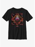 Marvel Doctor Strange In The Multiverse Of Madness Gargantos Eyeball Rune Youth T-Shirt, BLACK, hi-res