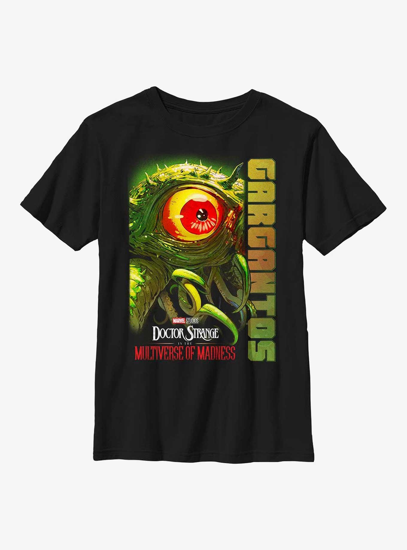 Marvel Doctor Strange In The Multiverse Of Madness Gargantos Eye Youth T-Shirt, BLACK, hi-res