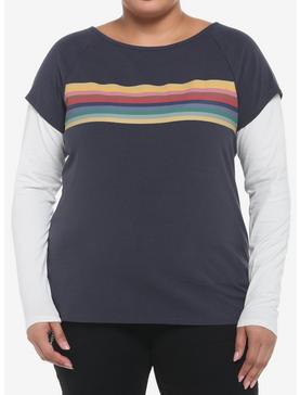 Her Universe Doctor Who Thirteenth Doctor Girls Twofer Long-Sleeve T-Shirt Plus Size, , hi-res