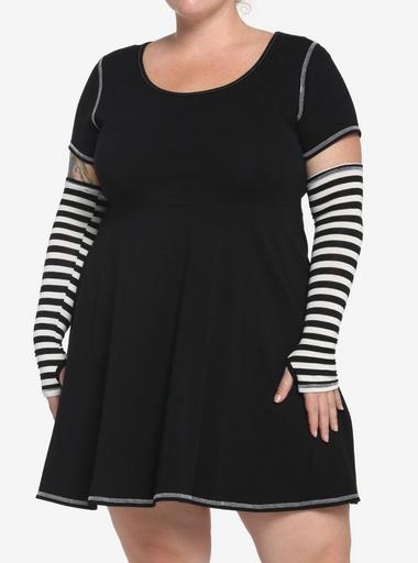 a line wedding guest dress with sleeves Berylove Women Wedding Guest Dress Navy A Line Long Sleeves Corset Maxi Dress with Long Sleeves, Navy / S