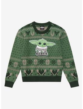 Our Universe Star Wars The Mandalorian Grogu Youth Holiday Sweater - BoxLunch Exclusive , , hi-res