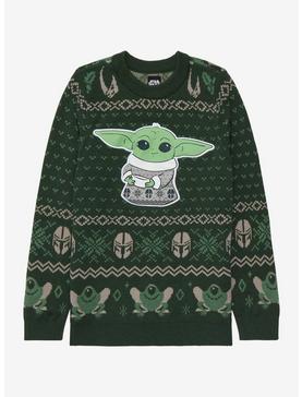 Star Wars The Mandalorian Grogu Toddler Holiday Sweater - BoxLunch Exclusive, , hi-res