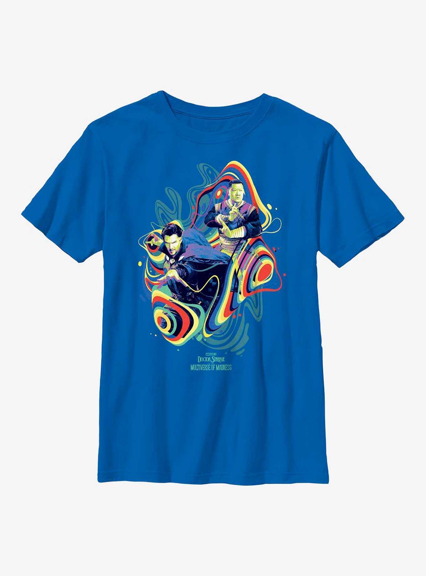 Marvel Doctor Strange In The Multiverse Of Madness Groovy Dr. Strange & Wong Youth T-Shirt, , hi-res