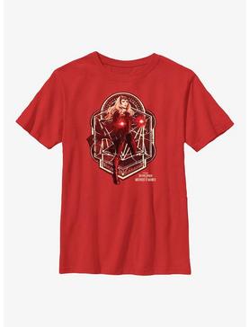 Marvel Doctor Strange In The Multiverse Of Madness Scarlet Witch Magic Youth T-Shirt, , hi-res