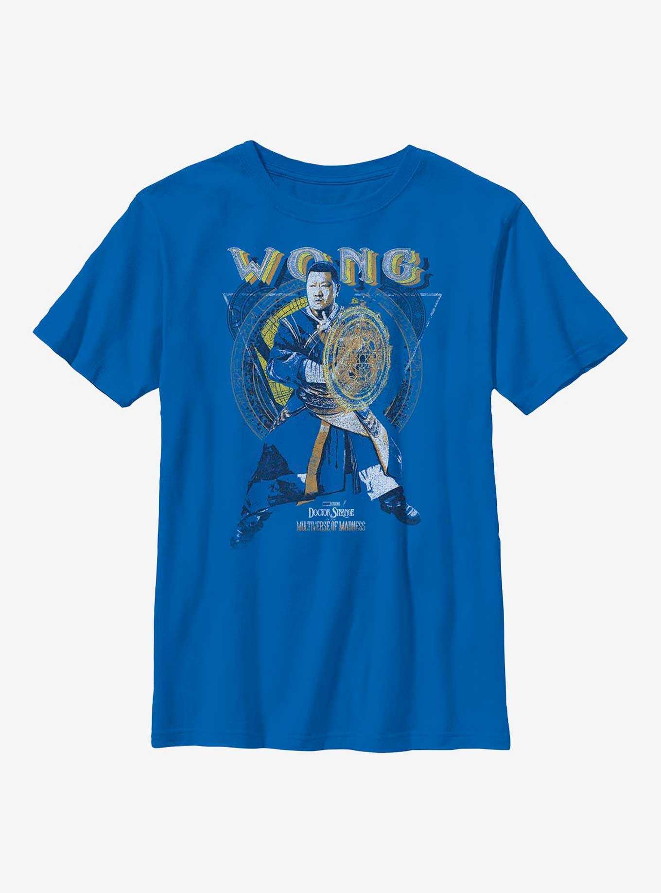 Marvel Doctor Strange In The Multiverse Of Madness Wong Sorcerer Youth T-Shirt, , hi-res