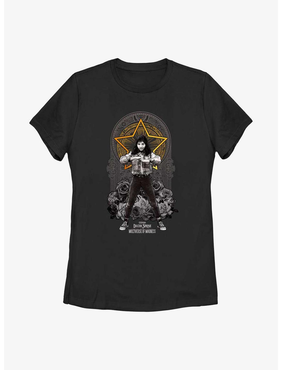 Marvel Doctor Strange In The Multiverse Of Madness America Chavez Multiverse Womens T-Shirt, BLACK, hi-res