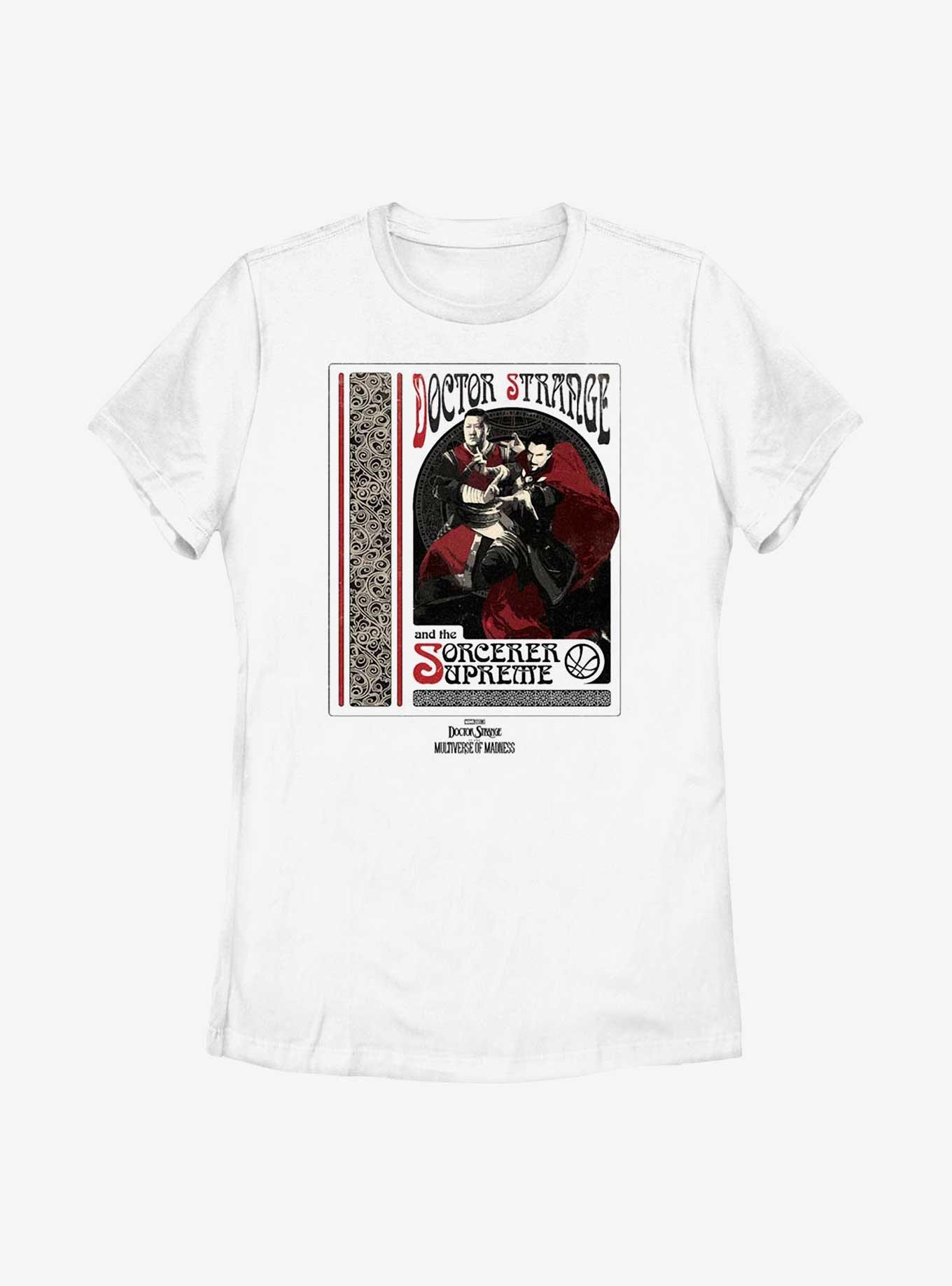 Marvel Doctor Strange In The Multiverse Of Madness Sorcerer Supreme Womens T-Shirt, WHITE, hi-res