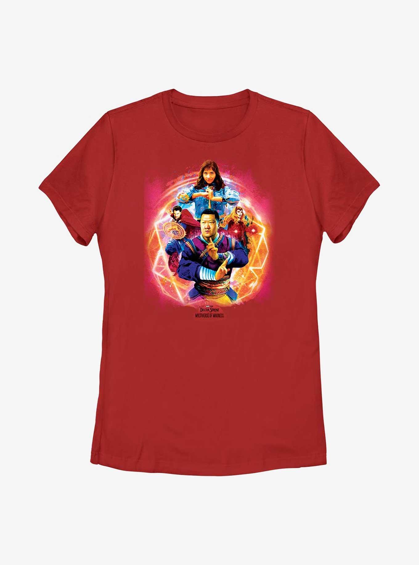 Marvel Doctor Strange In The Multiverse Of Madness Strong Womens T-Shirt, RED, hi-res