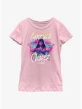 Marvel Doctor Strange In The Multiverse Of Madness America Chavez Star Youth Girls T-Shirt, PINK, hi-res