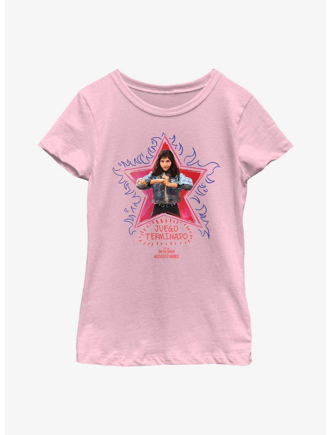 Marvel Doctor Strange In The Multiverse Of Madness Juego Terminado Star Youth Girls T-Shirt, PINK, hi-res
