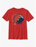 Marvel Doctor Strange In The Multiverse Of Madness Gold Portal Youth T-Shirt, RED, hi-res