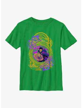 Marvel Doctor Strange In The Multiverse Of Madness Neon Spell Youth T-Shirt, , hi-res