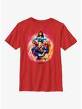 Marvel Doctor Strange In The Multiverse Of Madness Strong Youth T-Shirt, RED, hi-res