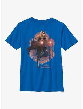 Marvel Doctor Strange In The Multiverse Of Madness Scarlet Witch Mandala Youth T-Shirt, , hi-res