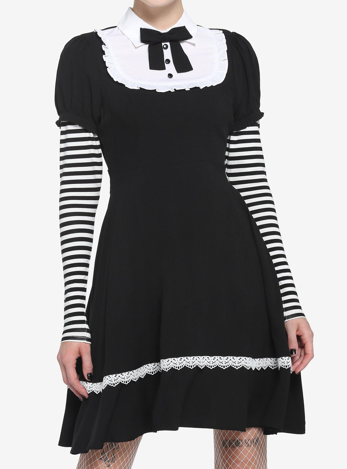 black gothic dress