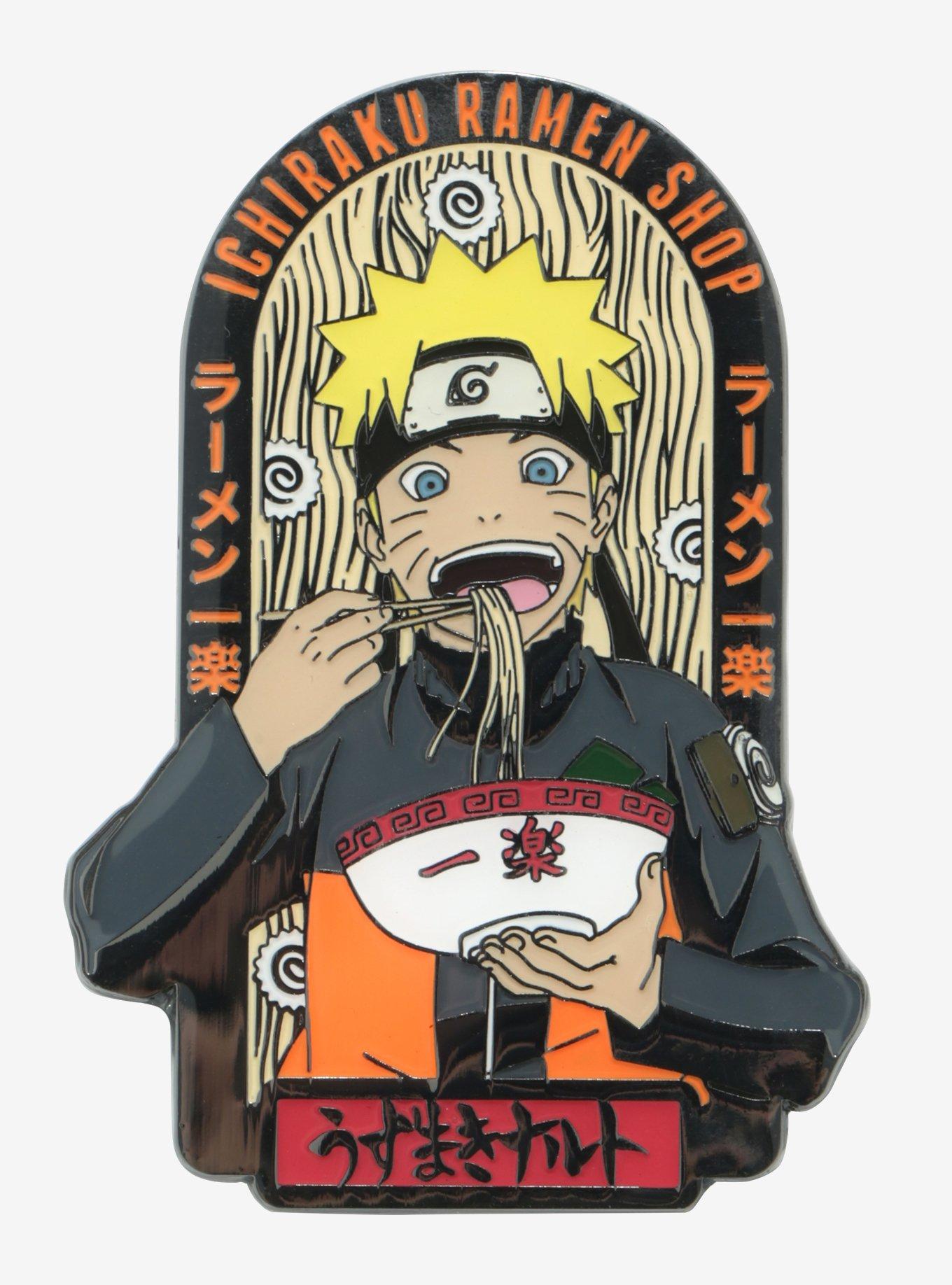 Naruto Shippuden Ramen Portrait Enamel Pin, , hi-res