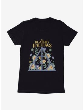 Harry Potter The Deathly Hallows Flowers Womens T-Shirt, , hi-res