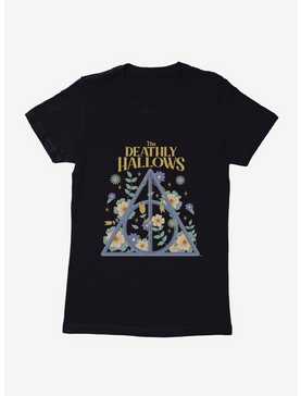 Harry Potter The Deathly Hallows Flowers Womens T-Shirt, , hi-res