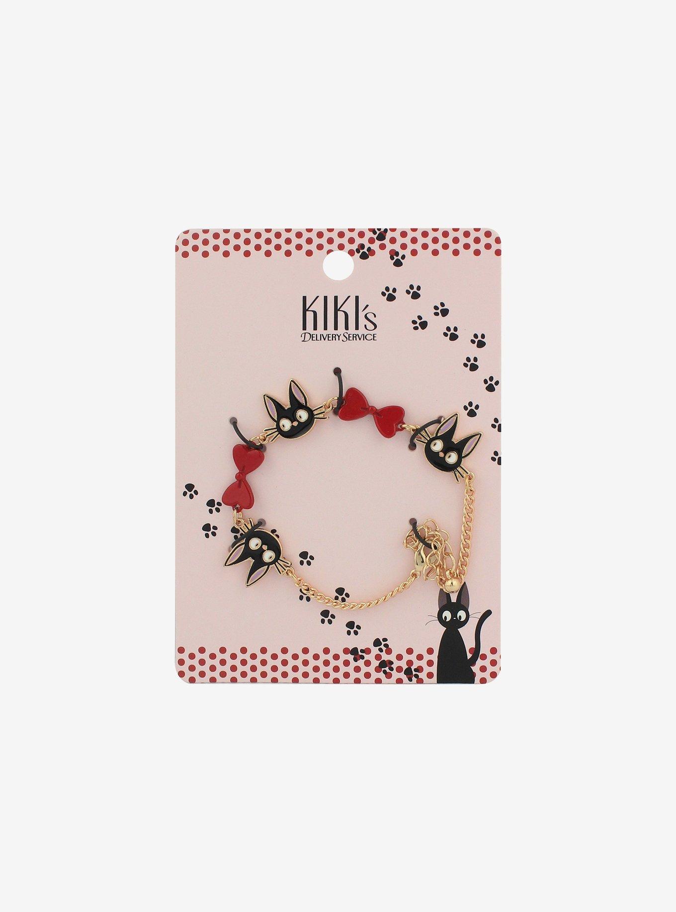 Studio Ghibli Kiki's Delivery Service Jiji Bow Bracelet Hot Topic
