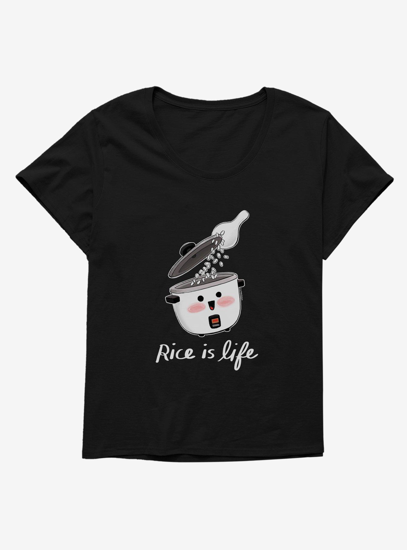 BL Creators: AAPI Month Le Petit Elefant Rice Is Life Womens T-Shirt Plus Size, , hi-res